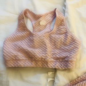 Booty by Brabants baby pink top and bottom